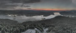 Archiv Foto Webcam Aussichtsturm Pyramidenkogel - Blick auf den Wörthersee 05:00
