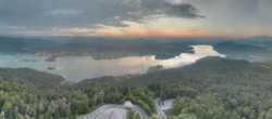 Archiv Foto Webcam Aussichtsturm Pyramidenkogel - Blick auf den Wörthersee 06:00