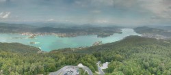 Archiv Foto Webcam Aussichtsturm Pyramidenkogel - Blick auf den Wörthersee 10:00