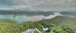 Archiv Foto Webcam Aussichtsturm Pyramidenkogel - Blick auf den Wörthersee 11:00