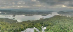 Archiv Foto Webcam Aussichtsturm Pyramidenkogel - Blick auf den Wörthersee 08:00