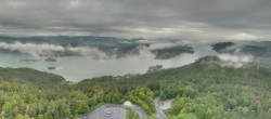 Archiv Foto Webcam Aussichtsturm Pyramidenkogel - Blick auf den Wörthersee 09:00