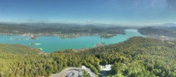 Archiv Foto Webcam Aussichtsturm Pyramidenkogel - Blick auf den Wörthersee 11:00