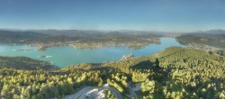 Archiv Foto Webcam Aussichtsturm Pyramidenkogel - Blick auf den Wörthersee 17:00