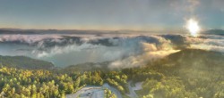 Archiv Foto Webcam Aussichtsturm Pyramidenkogel - Blick auf den Wörthersee 07:00