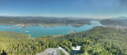 Archiv Foto Webcam Aussichtsturm Pyramidenkogel - Blick auf den Wörthersee 11:00