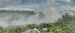 Archiv Foto Webcam Aussichtsturm Pyramidenkogel - Blick auf den Wörthersee 11:00