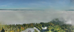 Archiv Foto Webcam Aussichtsturm Pyramidenkogel - Blick auf den Wörthersee 11:00