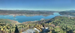 Archiv Foto Webcam Aussichtsturm Pyramidenkogel - Blick auf den Wörthersee 11:00