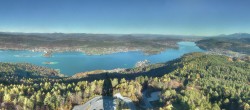 Archiv Foto Webcam Aussichtsturm Pyramidenkogel - Blick auf den Wörthersee 13:00