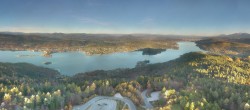 Archiv Foto Webcam Aussichtsturm Pyramidenkogel - Blick auf den Wörthersee 15:00