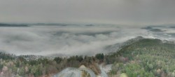 Archiv Foto Webcam Aussichtsturm Pyramidenkogel - Blick auf den Wörthersee 09:00