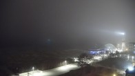 Archived image Webcam Warnemünde: Beach Hotel Hübner 03:00