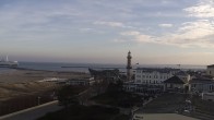 Archiv Foto Webcam Strand Warnemünde an der Ostsee 07:00