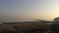 Archiv Foto Webcam Strand Warnemünde an der Ostsee 05:00