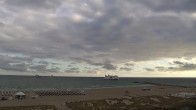 Archived image Webcam Warnemünde: Beach Hotel Hübner 05:00