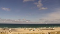 Archived image Webcam Warnemünde: Beach Hotel Hübner 09:00