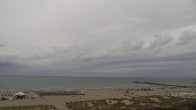 Archived image Webcam Warnemünde: Beach Hotel Hübner 13:00