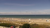 Archived image Webcam Warnemünde: Beach Hotel Hübner 11:00