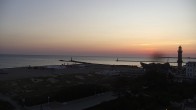 Archiv Foto Webcam Strand Warnemünde an der Ostsee 03:00