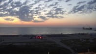 Archiv Foto Webcam Strand Warnemünde an der Ostsee 21:00