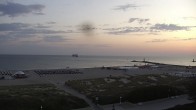 Archiv Foto Webcam Strand Warnemünde an der Ostsee 03:00