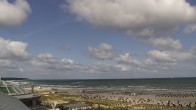 Archived image Webcam Warnemünde: Beach Hotel Hübner 09:00