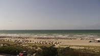 Archived image Webcam Warnemünde: Beach Hotel Hübner 15:00