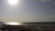 Archived image Webcam Warnemünde: Beach Hotel Hübner 17:00