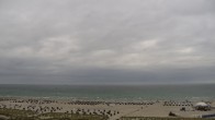 Archiv Foto Webcam Strand Warnemünde an der Ostsee 17:00
