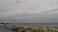Archiv Foto Webcam Strand Warnemünde an der Ostsee 09:00