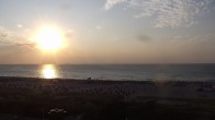 Archiv Foto Webcam Strand Warnemünde an der Ostsee 19:00
