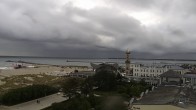 Archiv Foto Webcam Strand Warnemünde an der Ostsee 07:00