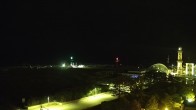 Archived image Webcam Warnemünde: Beach Hotel Hübner 01:00