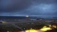 Archiv Foto Webcam Strand Warnemünde an der Ostsee 03:00