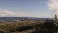 Archived image Webcam Warnemünde: Beach Hotel Hübner 15:00