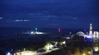 Archiv Foto Webcam Strand Warnemünde an der Ostsee 03:00