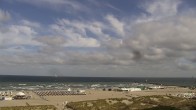 Archived image Webcam Warnemünde: Beach Hotel Hübner 09:00