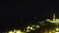 Archived image Webcam Warnemünde: Beach Hotel Hübner 01:00