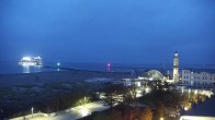 Archiv Foto Webcam Strand Warnemünde an der Ostsee 05:00