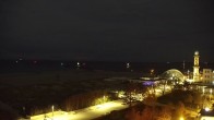 Archiv Foto Webcam Strand Warnemünde an der Ostsee 01:00