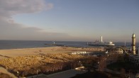 Archiv Foto Webcam Strand Warnemünde an der Ostsee 10:00