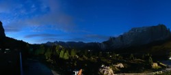 Archived image Webcam Sasso Levante chairlift, valley station 19:00