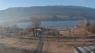 Archived image Webcam Schluga bathing beach and camping site 07:00