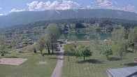 Archiv Foto Webcam Schluga: Campingplatz und Strandbad 09:00