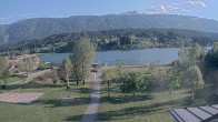 Archiv Foto Webcam Schluga: Campingplatz und Strandbad 17:00