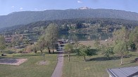 Archiv Foto Webcam Schluga: Campingplatz und Strandbad 07:00