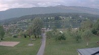 Archiv Foto Webcam Schluga: Campingplatz und Strandbad 05:00