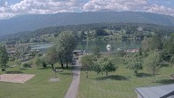 Archiv Foto Webcam Schluga: Campingplatz und Strandbad 09:00