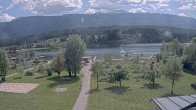 Archiv Foto Webcam Schluga: Campingplatz und Strandbad 13:00